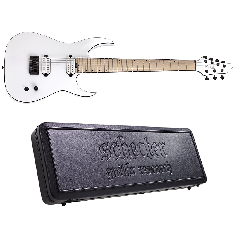 

Электрогитара Schecter Keith Merrow KM-7 Mk-III Hybrid Snowblind 7-String Electric Guitar + Hard Case KM7 MK3