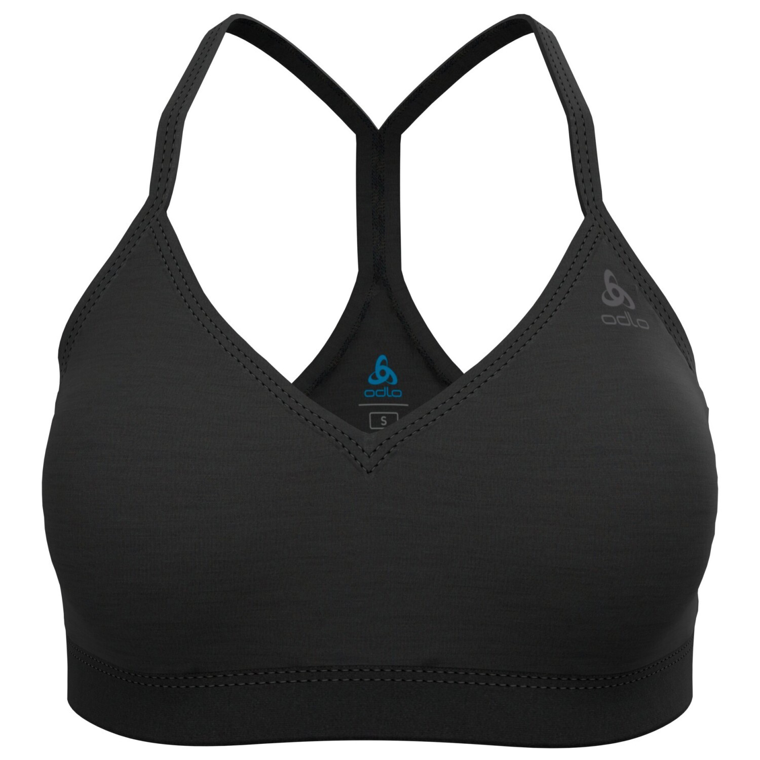 

Спортивный бюстгальтер Odlo Women's Merino Soft Sport Bra, черный