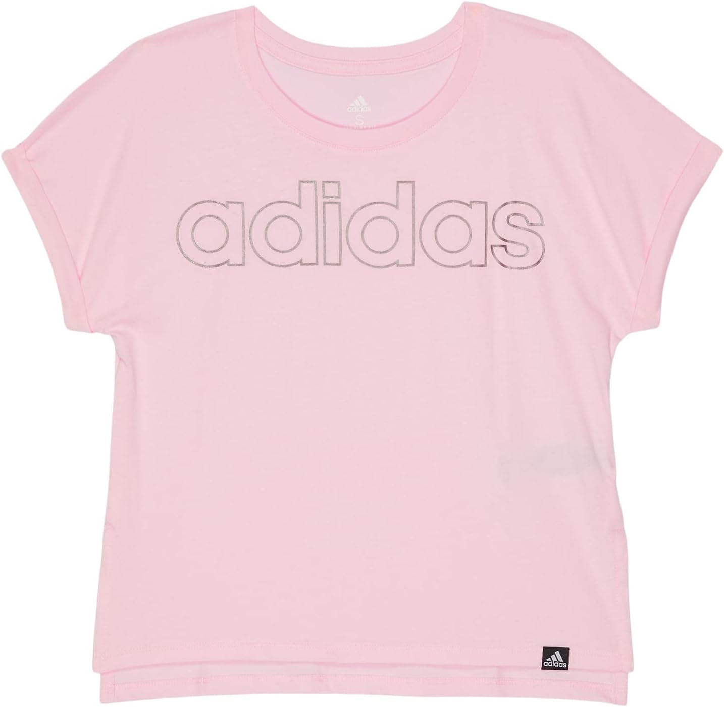 

Футболка Adidas Dolman Waist Tee, цвет Medium Pink