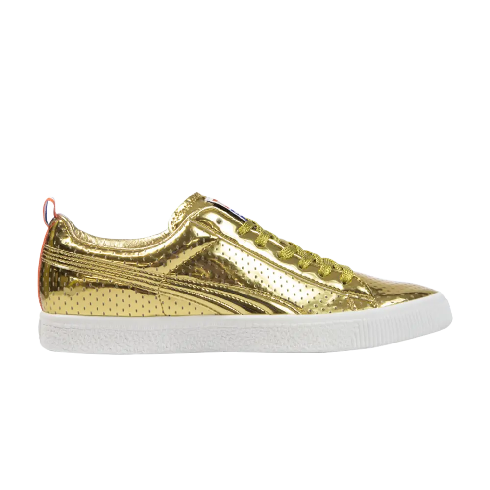 Кроссовки Clyde Puma, золото