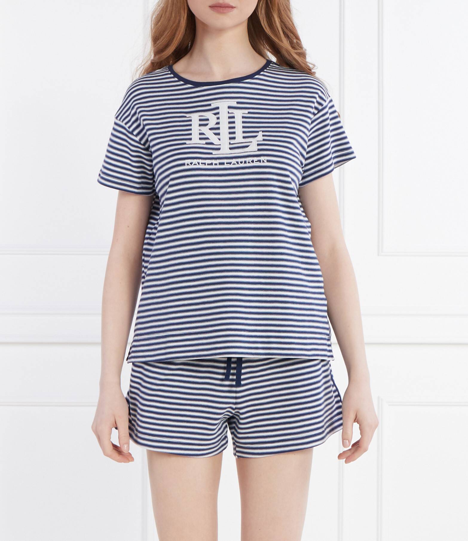 

Пижама LAUREN RALPH LAUREN Regular Fit, темно-синий