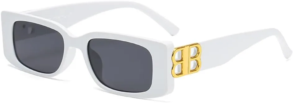 

Ретро овальные солнцезащитные очки унисекс с защитой от УФ-излучения UV400, полимерные очки с круглыми линзами, защитные очки Clout ENSARJOE, 16801-white