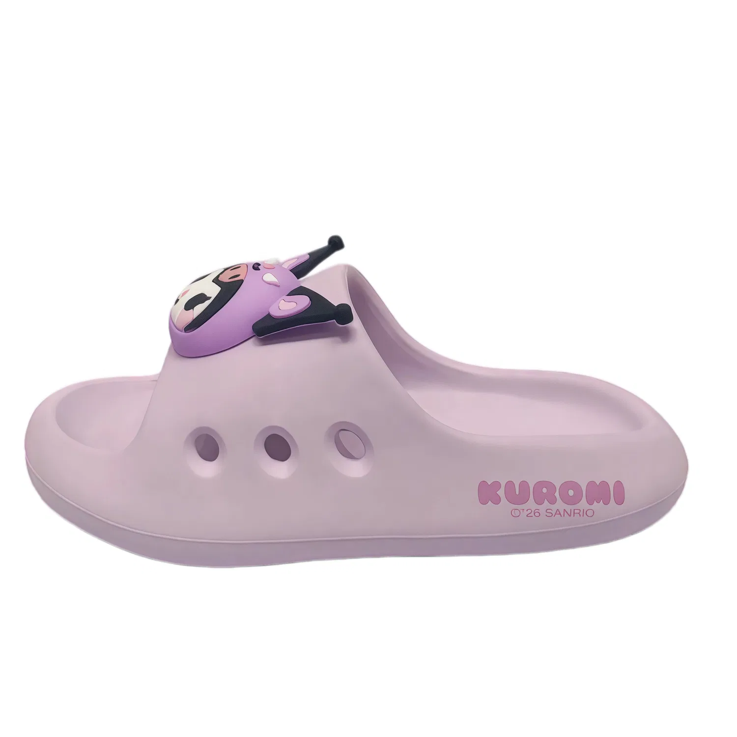 Домашние тапочки Sanrio My Melody Kuromi EVA Kids Purple