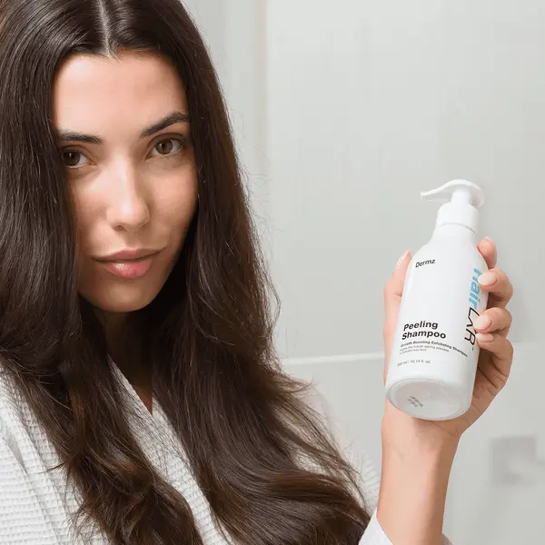 Отшелушивающий шампунь для волос, 300 мл Dermz Hairlxr peeling shampoo — фото 4