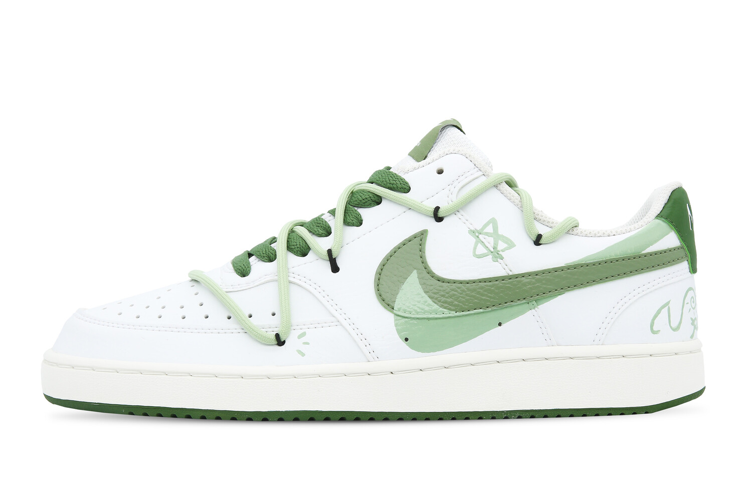 

Кроссовки для скейтбординга Nike Court Vision 1 унисекс, White