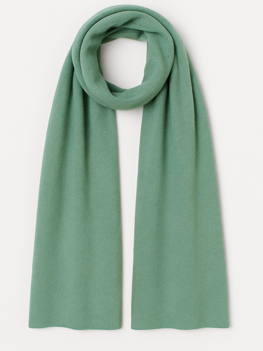 

Шарф KOPYTO MANUL - Großer Breiter Schal aus 100% Merinowolle RWS, пастельно-зеленый