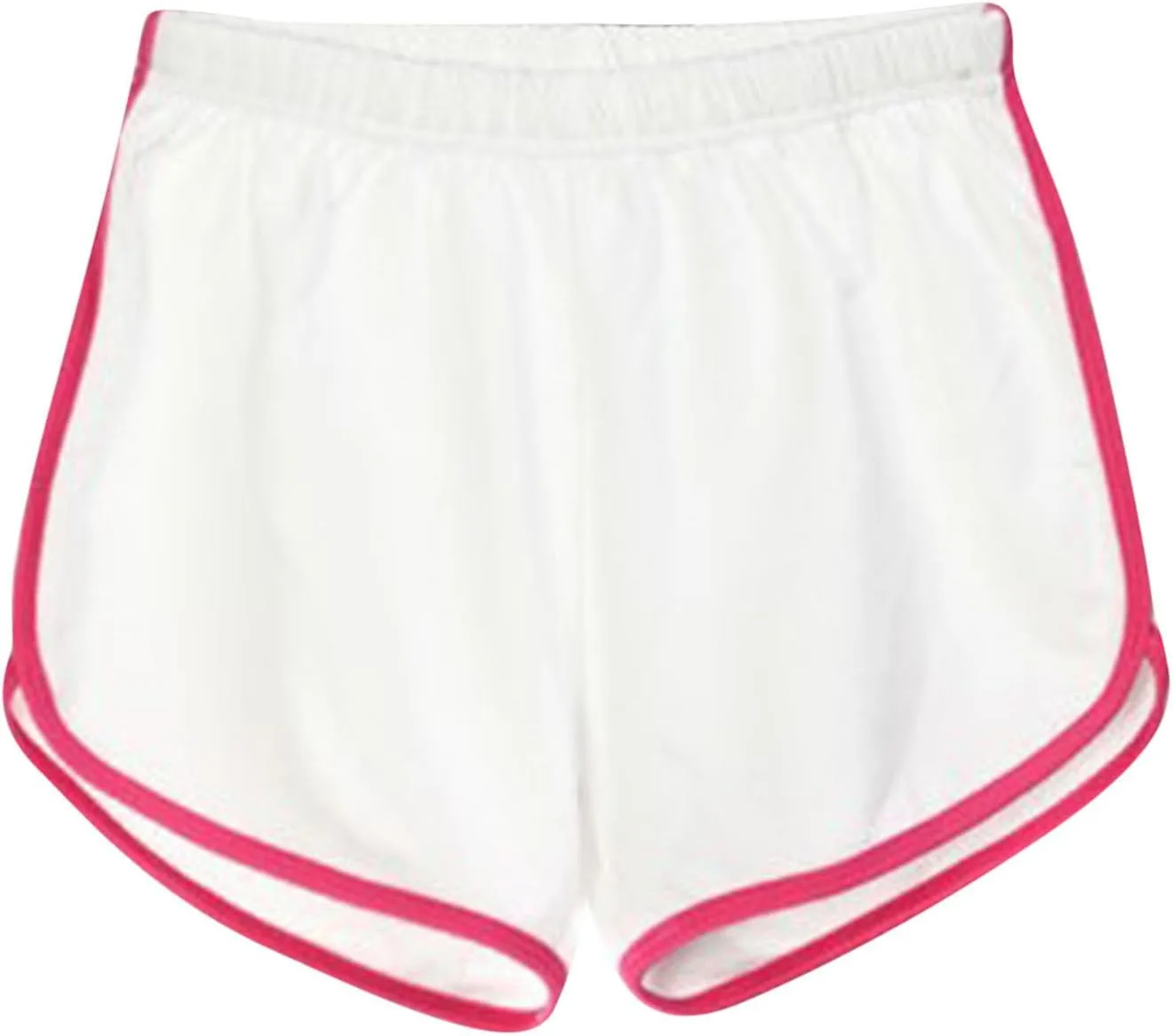 

Женские спортивные шорты для лета Quick Dry Comfy Yoga Workout Dolphin Hem Elastic Waist NATHGAM