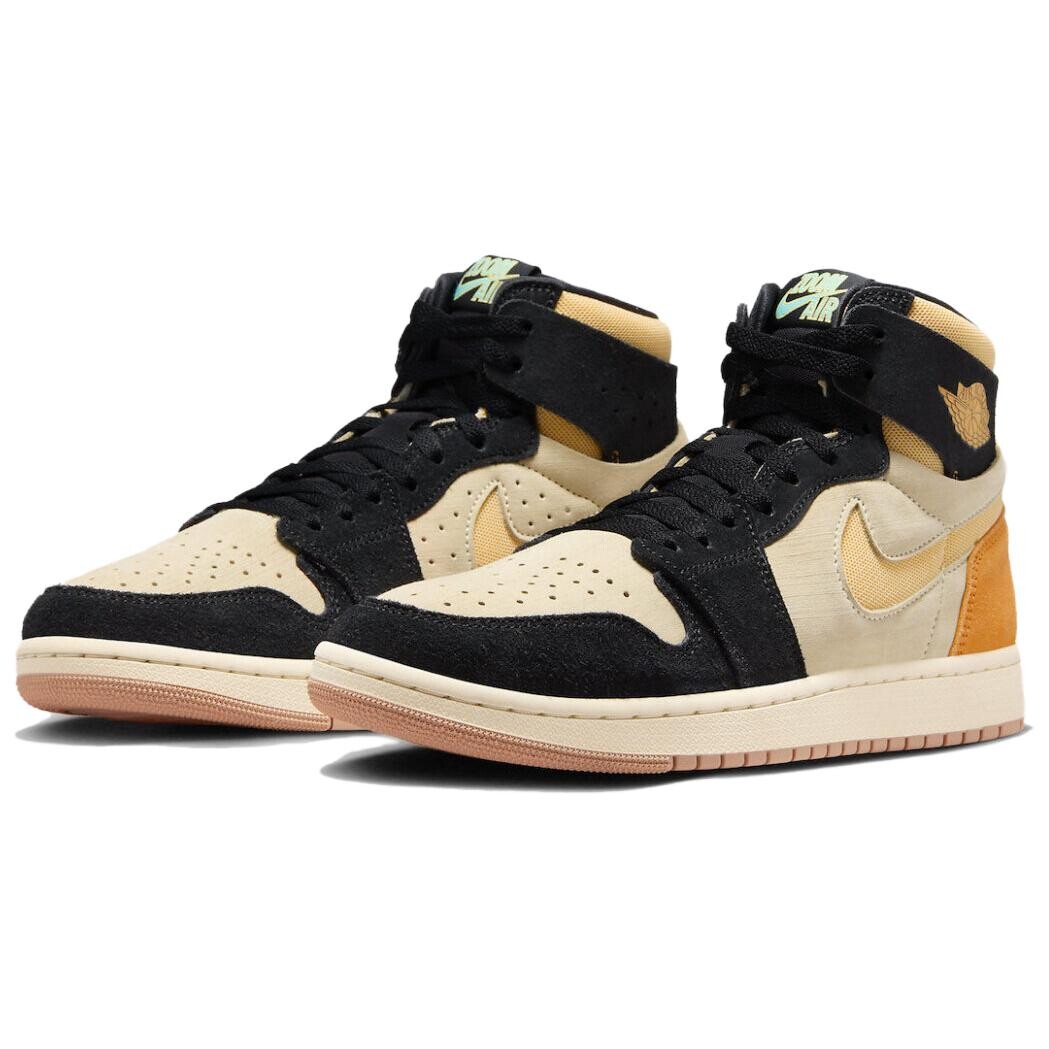 Кроссовки Jordan Air Jordan 1 Vintage Basketball, черный/оранжевый — фото 3