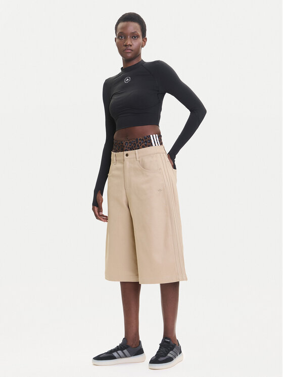 Джинсовые шорты regular fit Firebird Utility JX8762 Adidas, бежевый — фото 2
