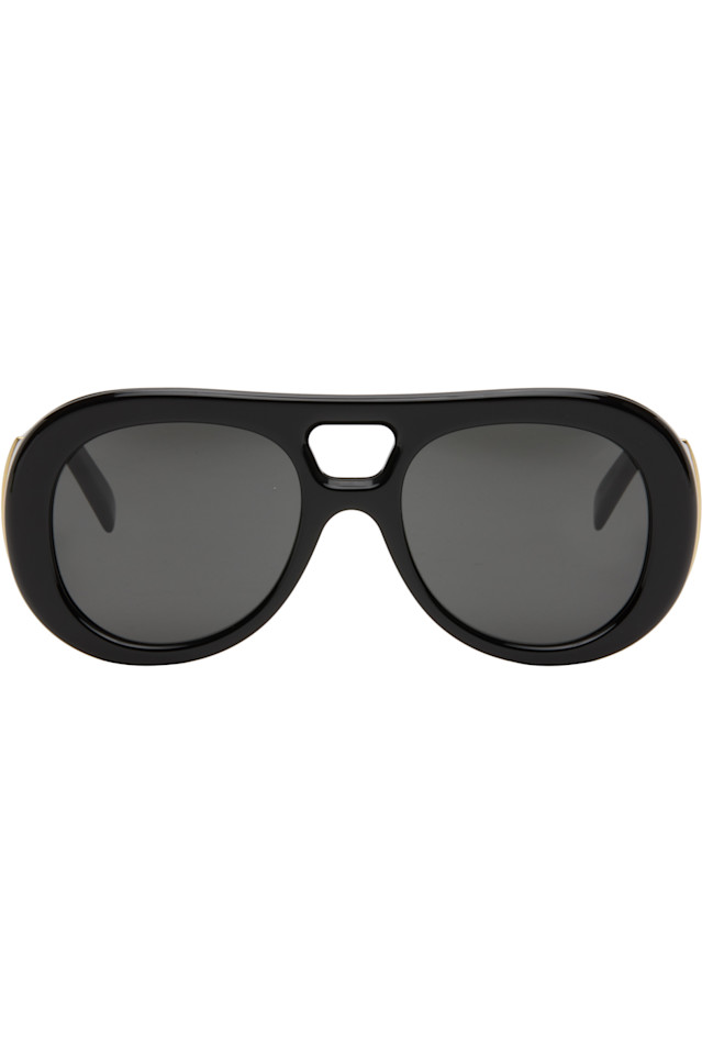 

Givenchy Черные броские солнцезащитные очки