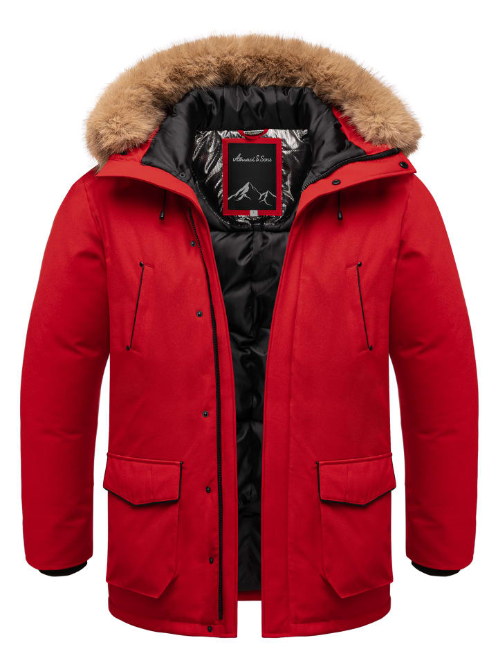 

Зимняя куртка NORWALK красного цвета Amaci&Sons