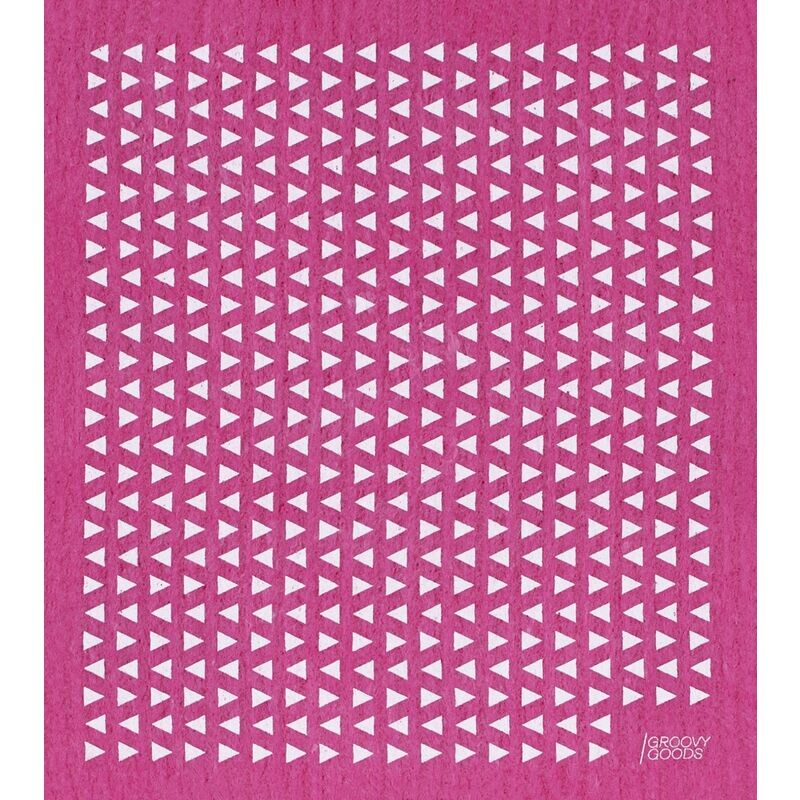

Салфетка губчатая Треугольник Розовый Groovy Goods, 1 шт.