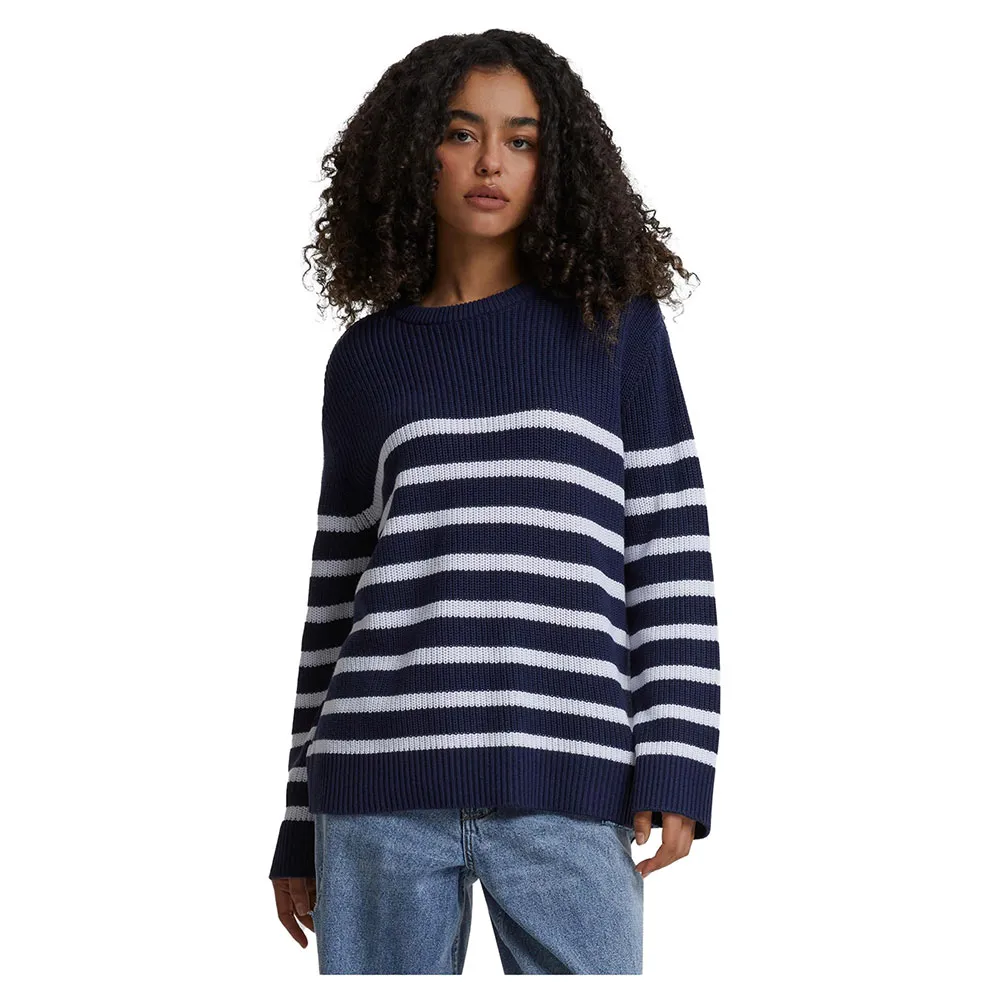 

Свитер Urban Classics Rib Striped, синий
