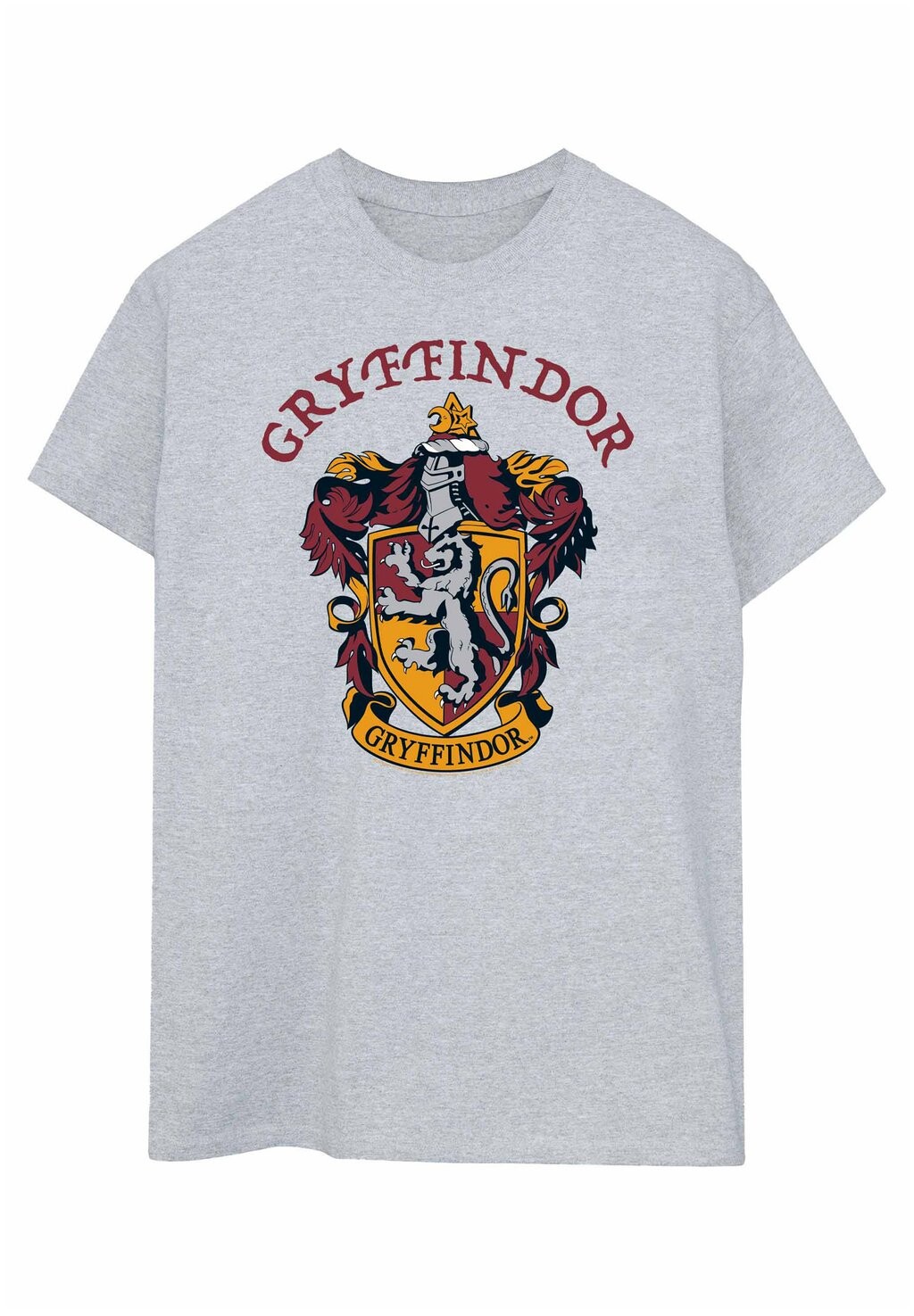 

Футболка с принтом HARRY POTTER GRYFFINDOR CREST ABSOLUTE CULT, серый