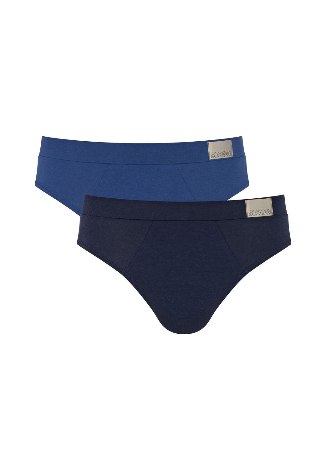 

Трусы мужские, 2 шт - GO Natural Brief C2P, трусы, хлопок стрейч Sloggi, синий