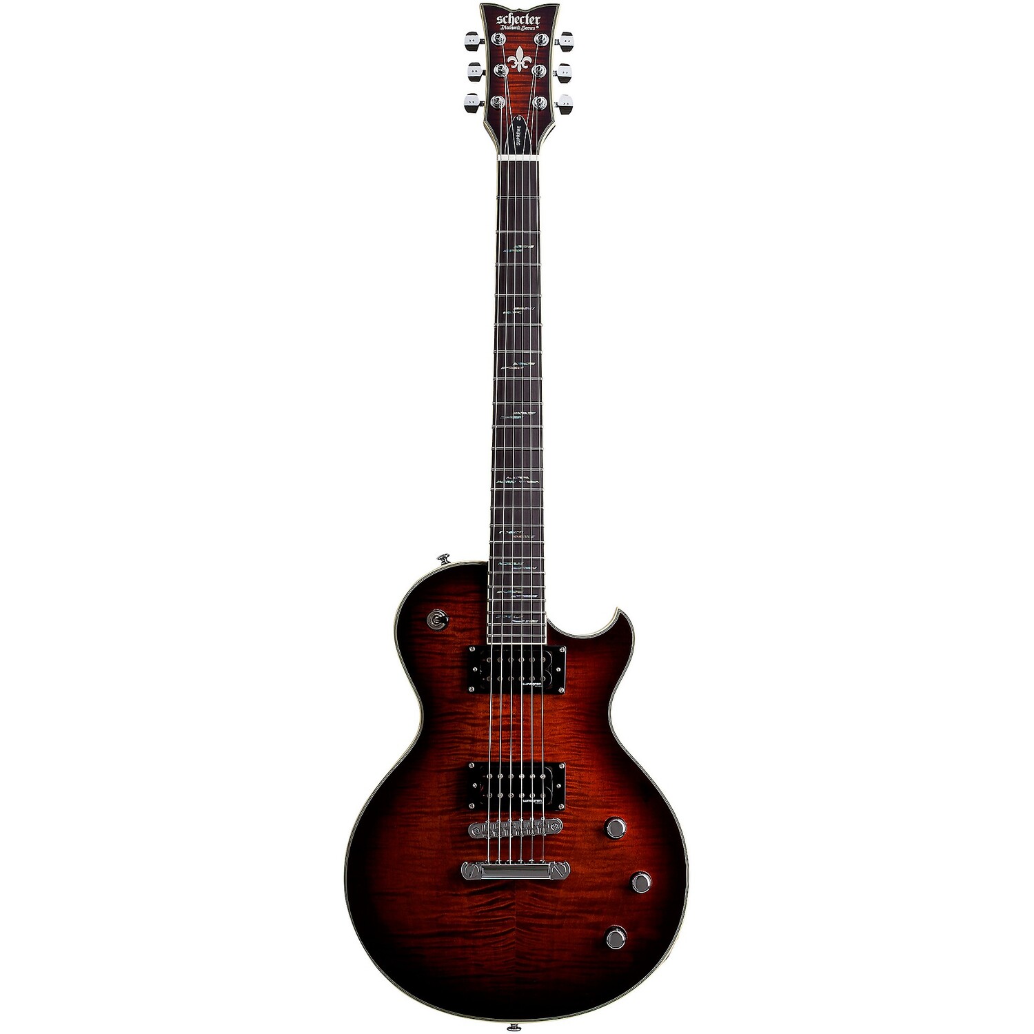 

Электрогитара Schecter Guitar Research Solo-II Supreme Cat's Eye Black Burst