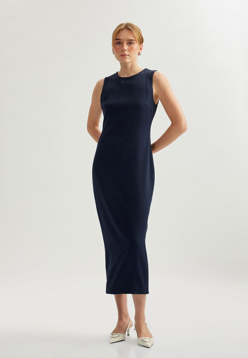 

Повседневное платье SLEEVELESS - Shift dress Koton, темно-синий