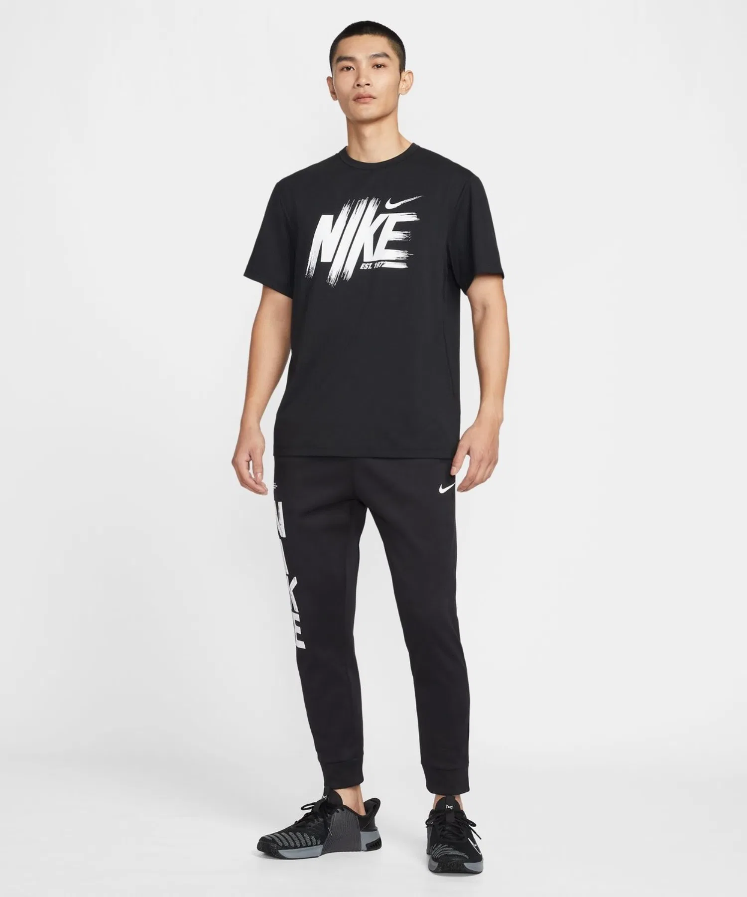 Флисовые штаны Nike TF GFX — фото 4