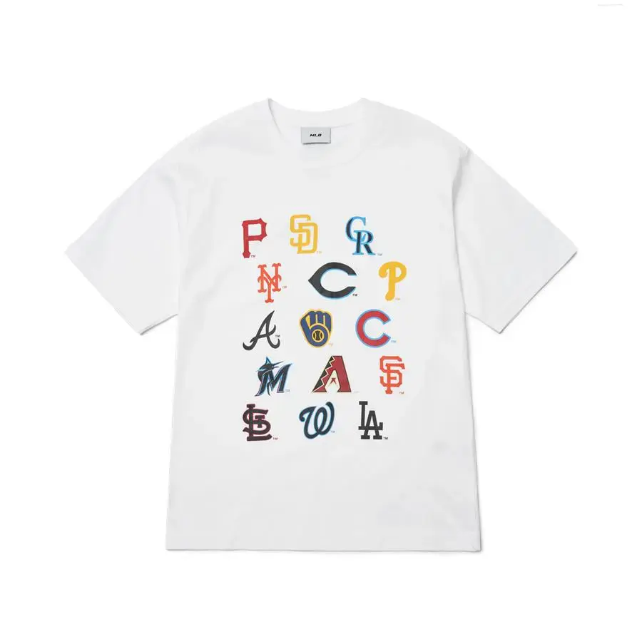 

Футболка унисекс белая MLB