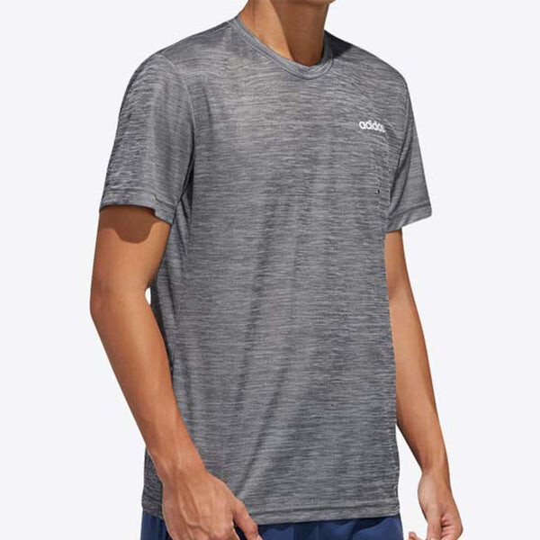 Футболка adidas TrainingSports Short-sleeve Tee Men Light Grey, серый — фото 4