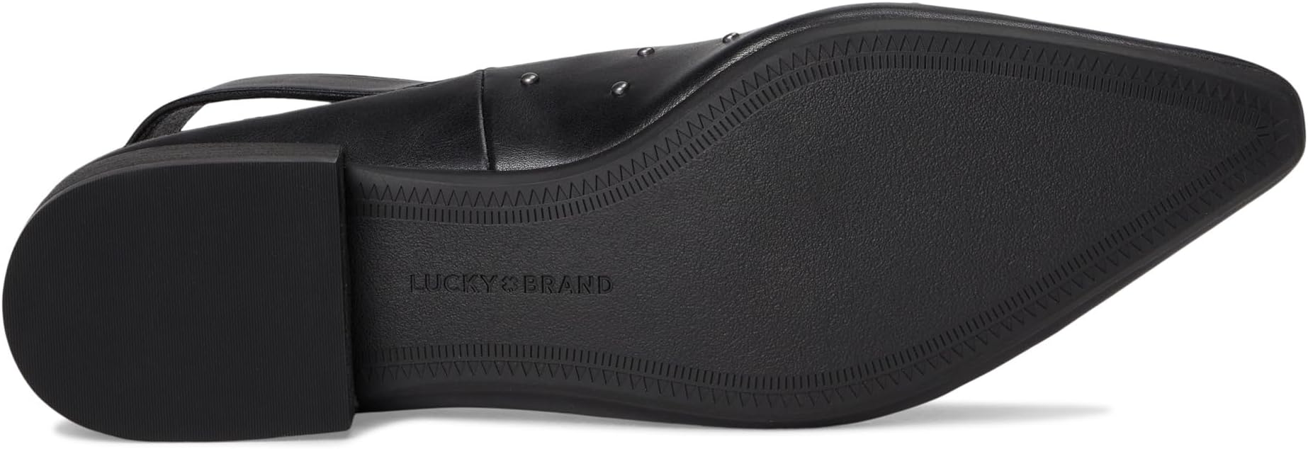 Туфли Lucky Brand Brigeet Studded Slingback Mule, черный — фото 3