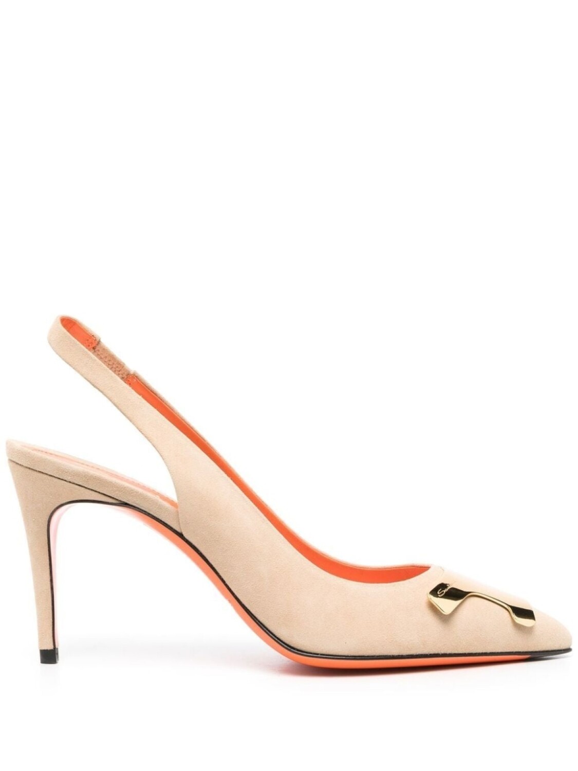 

Santoni замшевые туфли, нейтральный цвет