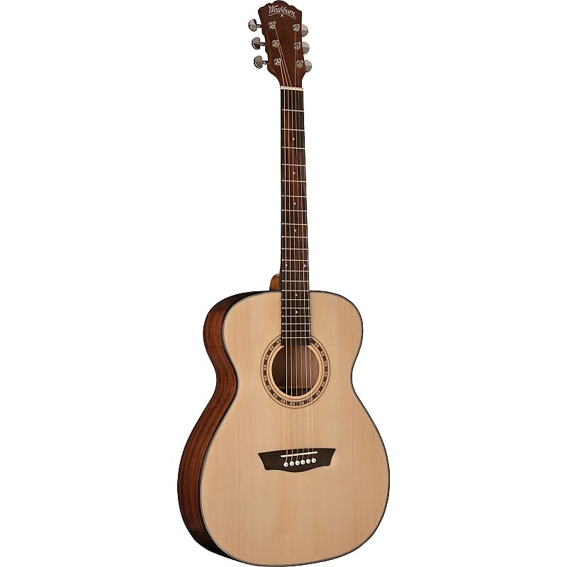 

Акустическая гитара Washburn AF5K Apprentice Series Folk Body Acoustic Guitar with Hardshell Case, Natural