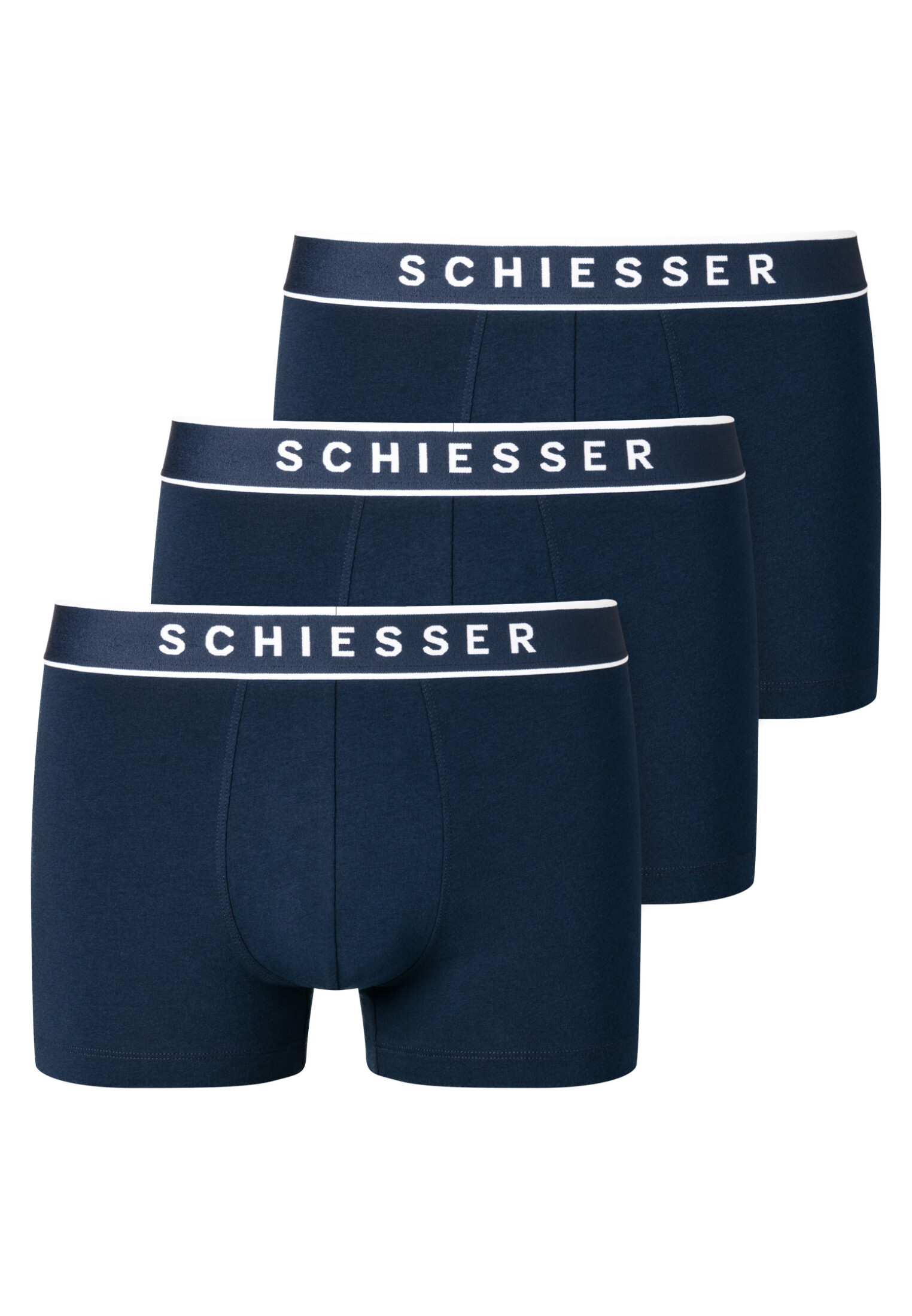 

Трусы Schiesser Retro Short/Pant 95/5 Organic Cotton, темно синий