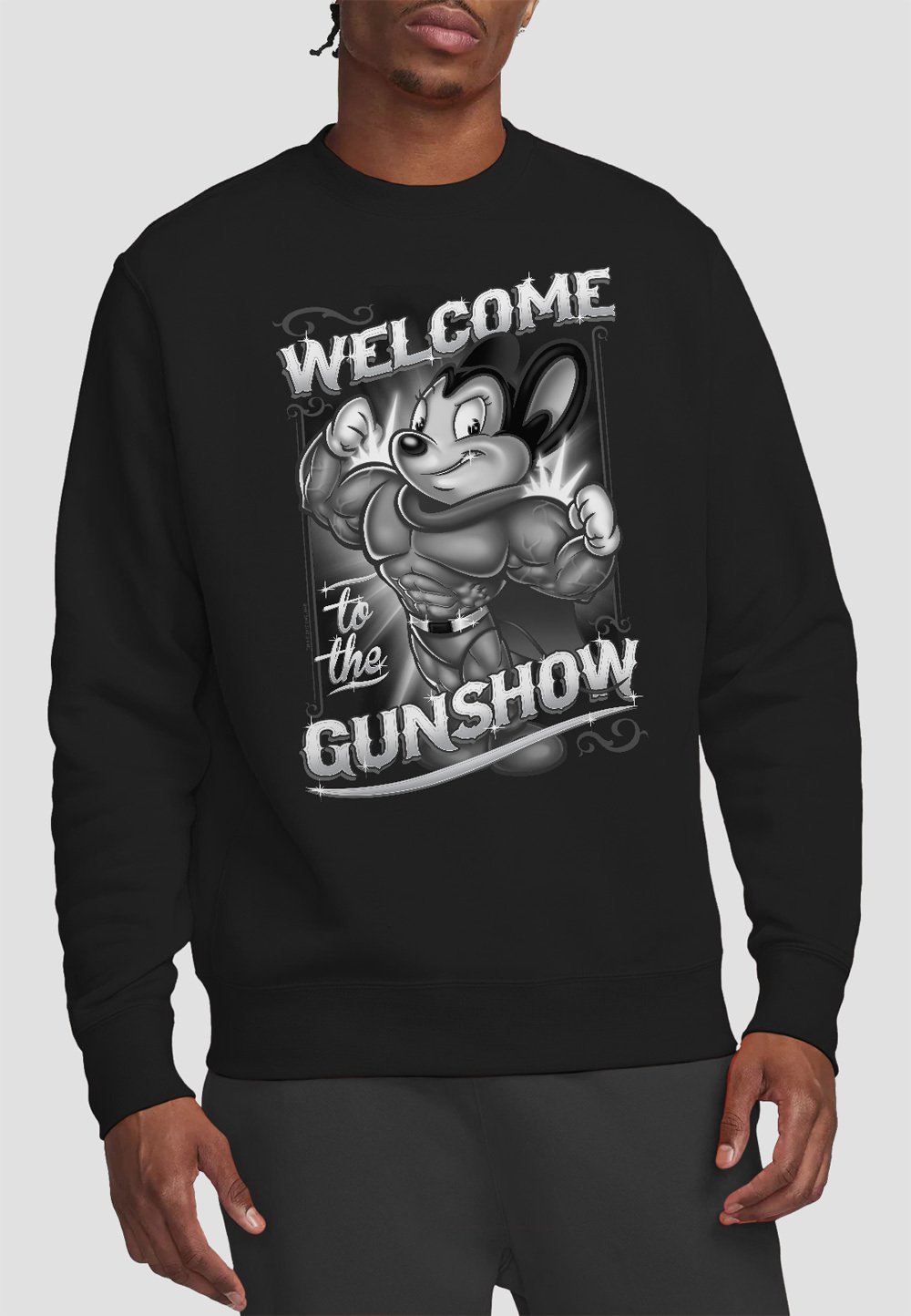 

Толстовка MIGHTY MOUSE Cotton Soul, черный