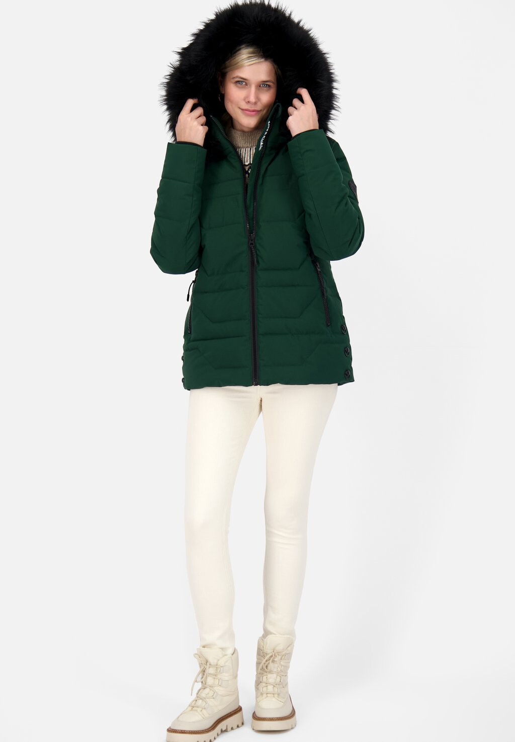 

Зимняя куртка ZOPHIAAK A PUFFER alife & kickin, зеленый