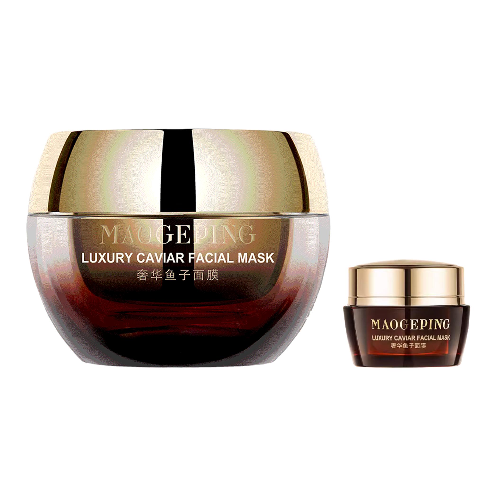 

Маска для лица Luxury Style Caviar увлажняющая, восстанавливающая, осветляющая, питающая и гидратирующая 65г/100г/120г MAOGEPING