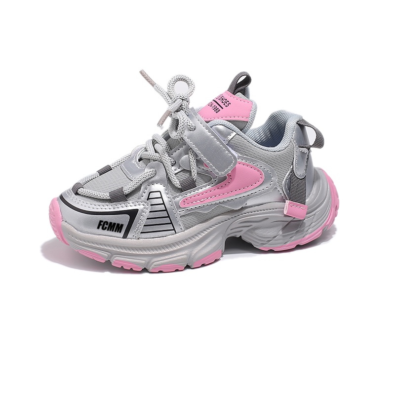 

Низкие повседневные кроссовки для детей FCMM, розовый