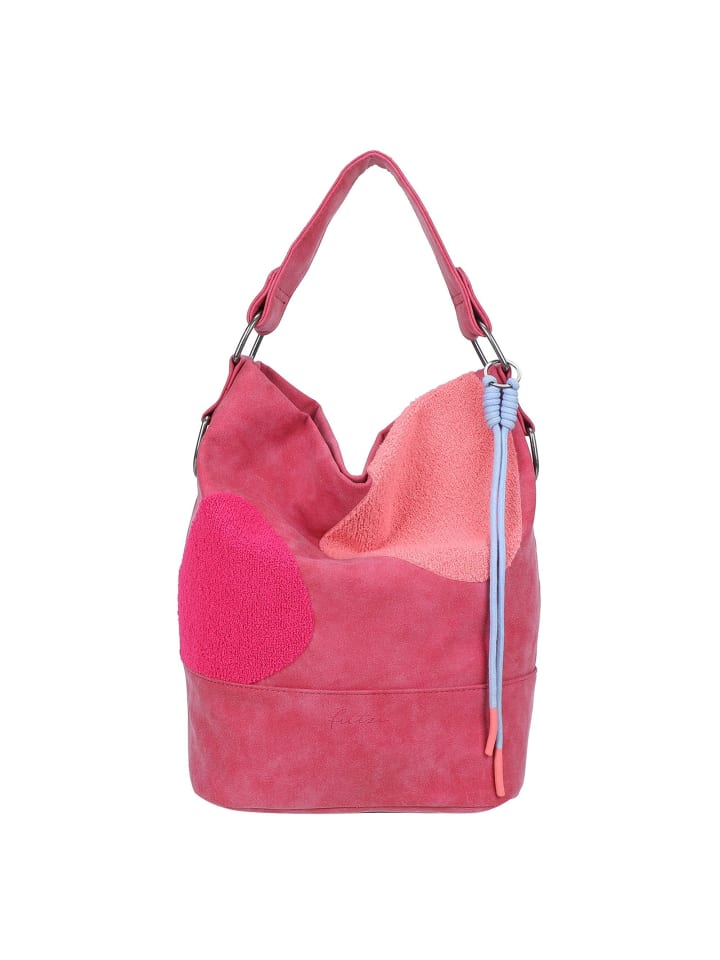 

Сумка через плечо Ольга 27 см нежно-ягодного цвета Fritzi aus Preußen