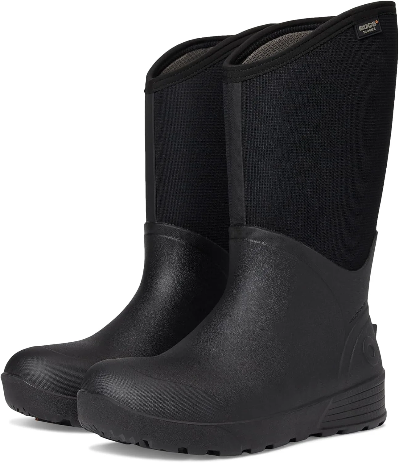 Мужские ботинки BOGS Bozeman II с подошвой Vibram Arctic Grip, черный — фото 2