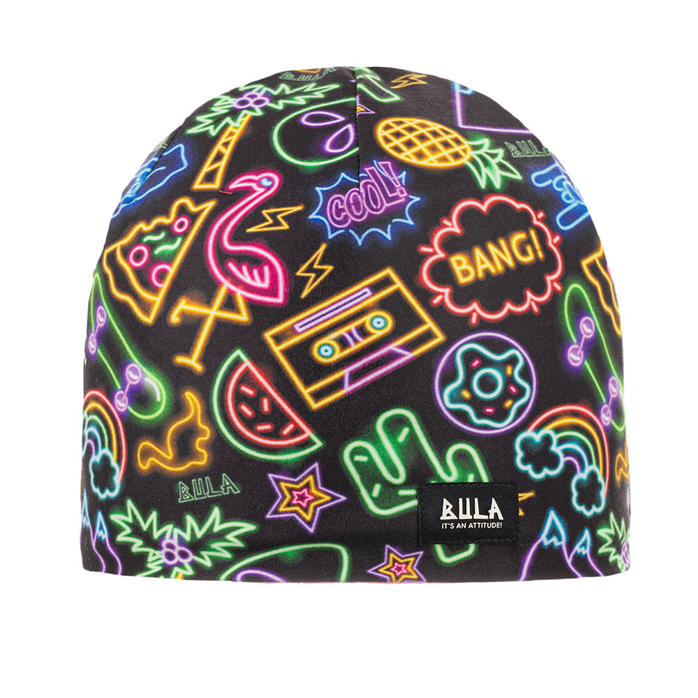 

Двусторонняя флисовая шапка-бини Bula Therma (детская), Neon