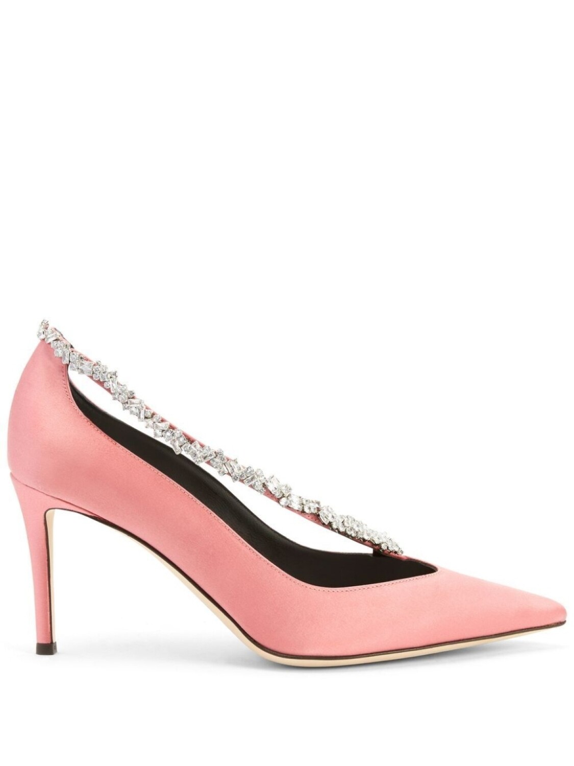 

Декорированные туфли Filipa с кристаллами Giuseppe Zanotti, розовый