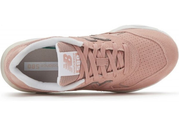 Кроссовки 580 серии розовые d широкие New Balance, розовый — фото 3