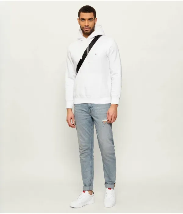 Кожаные кроссовки BASKET CORE LITE LTH Tommy Hilfiger, белый — фото 2