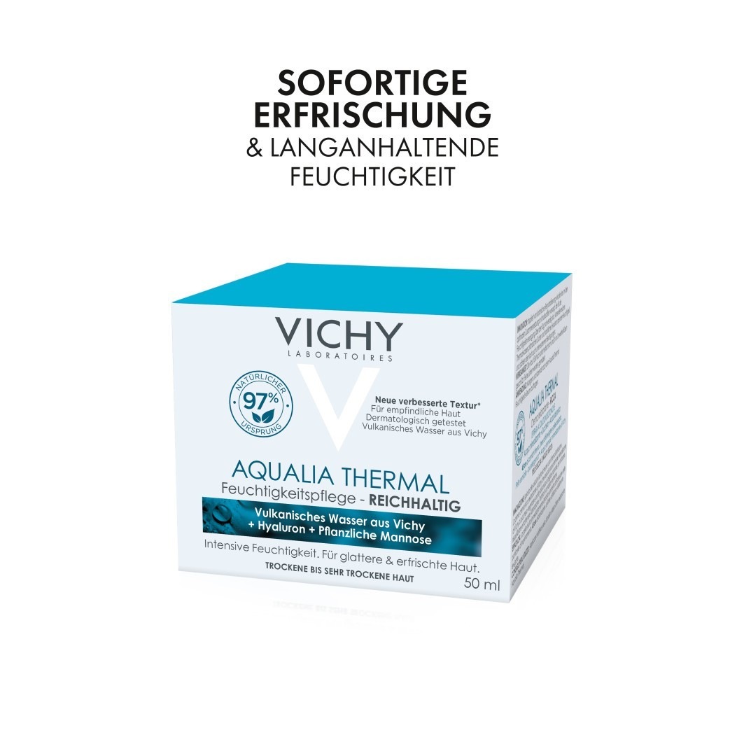 Крем для лица Vichy — Дневной aqualia thermal reichhaltige feuchtigkeitspflege , объем, 50 мл — фото 4