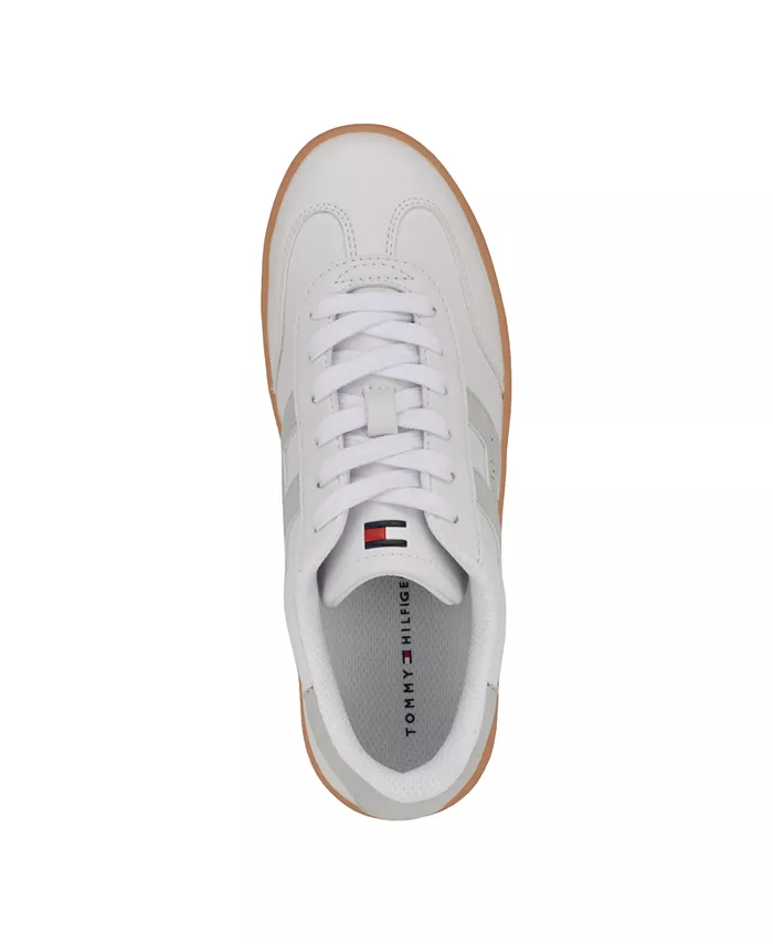 Женские кроссовки Maisie Low Profile на шнуровке Tommy Hilfiger, белый — фото 4