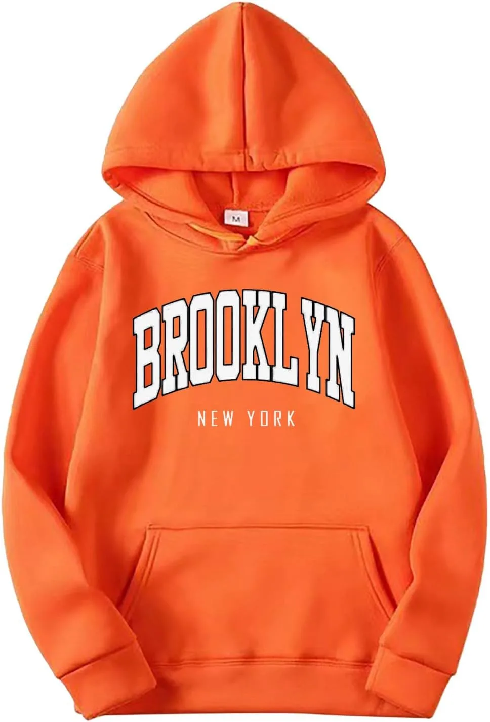 

Мужская толстовка с капюшоном Brooklyn Letter Print