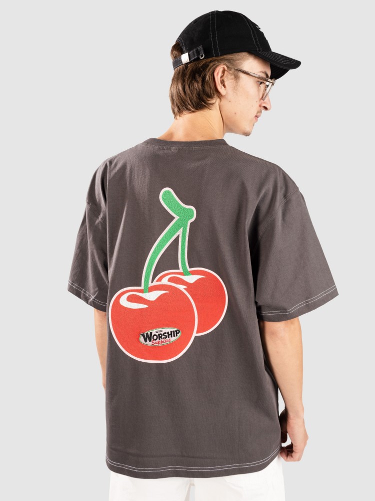 

Футболка Worship Supplies Glazed And Confused T-Shirt, worn black, Черный, Футболка Worship Supplies Glazed And Confused T-Shirt, worn black