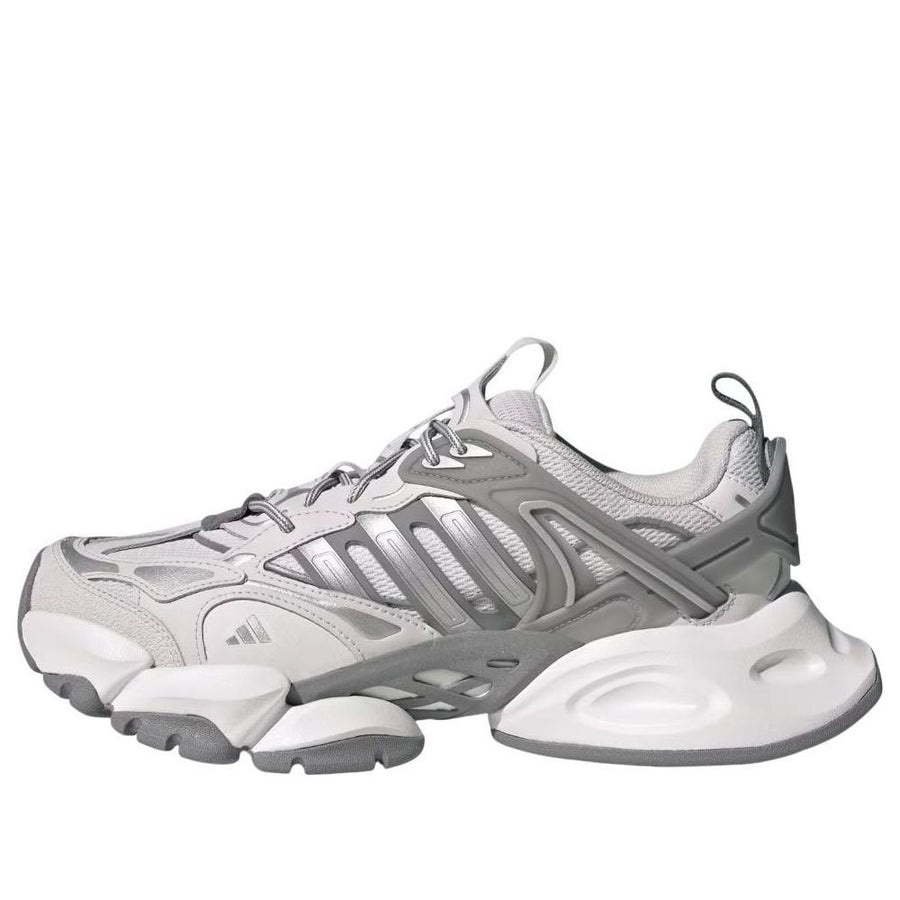 

Кроссовки adidas XLG Runner Deluxe 'Crystal White Silver Metallic Grey', серый