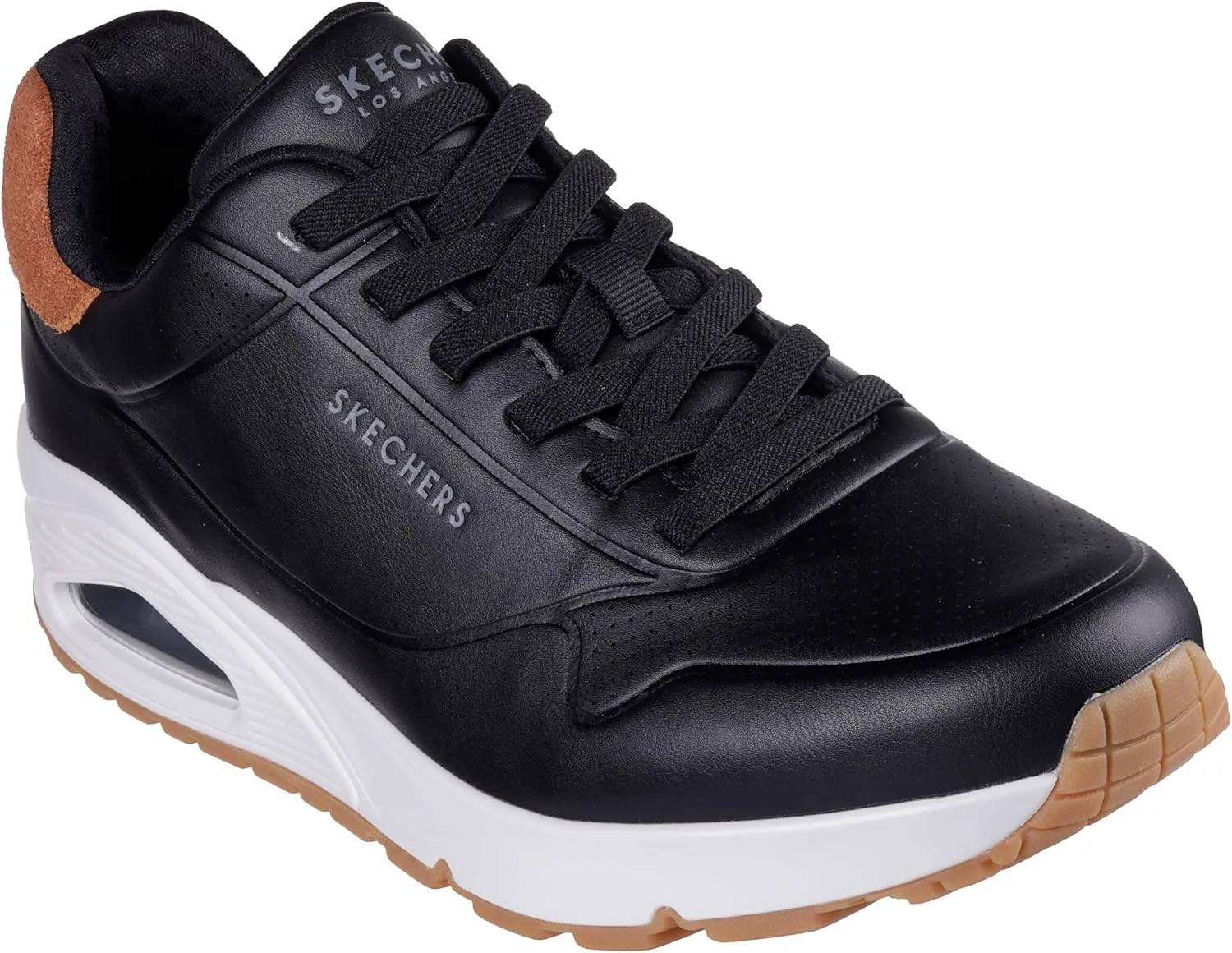 Кроссовки Skechers Mens Uno - Tailored Air, черный — фото 4
