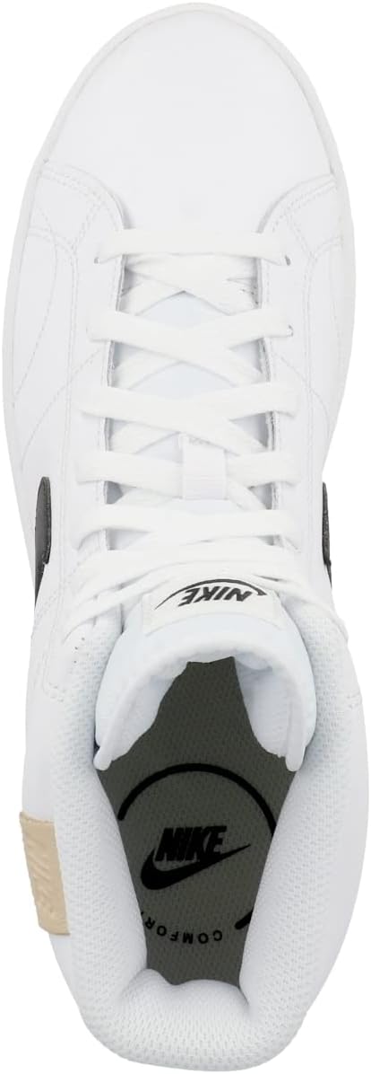 Мужские теннисные кроссовки Nike Court Royale 2, белый/черный — фото 3