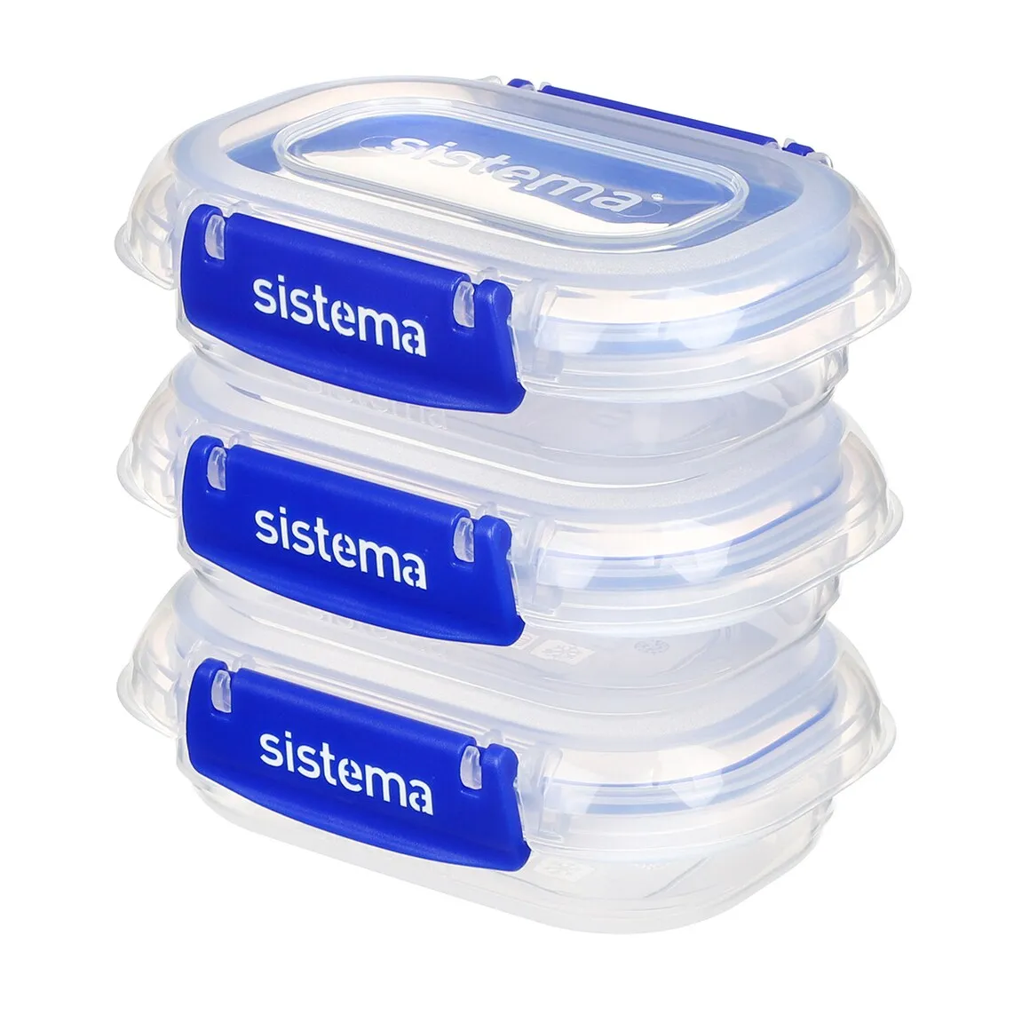 

Sistema Комплект из 3 прямоугольных герметичных систем KLIP IT +, синий