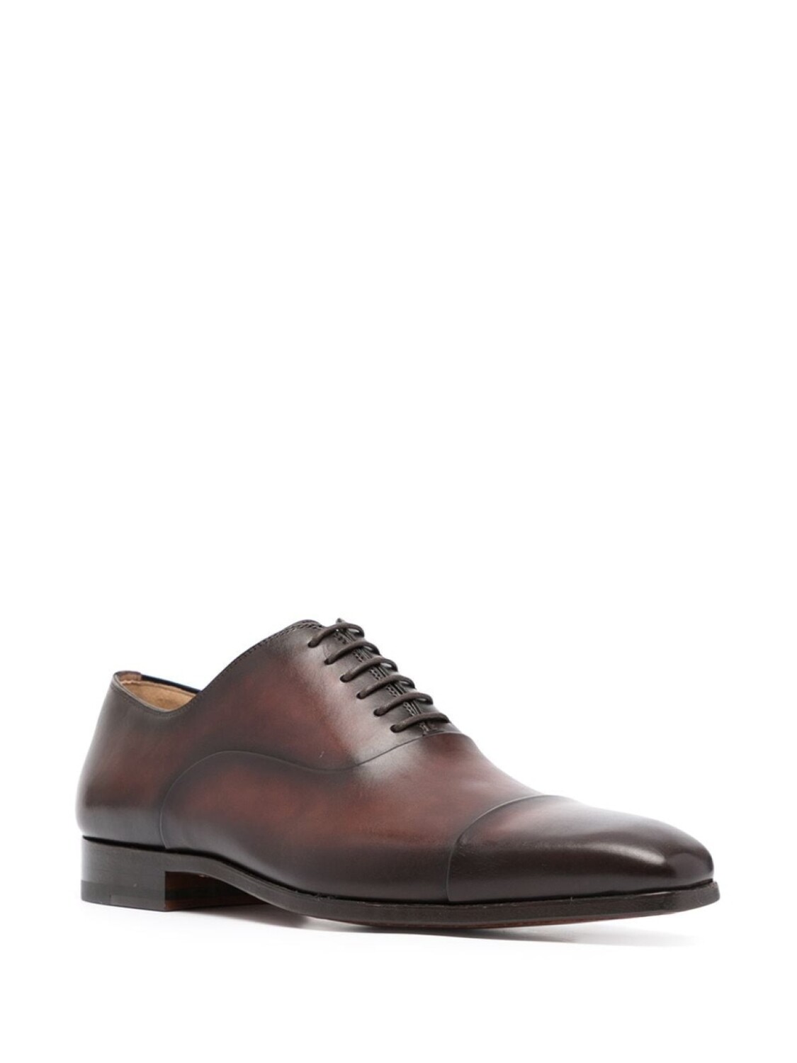 Magnanni оксфорды Caoba с эффектом потертости, коричневый — фото 2