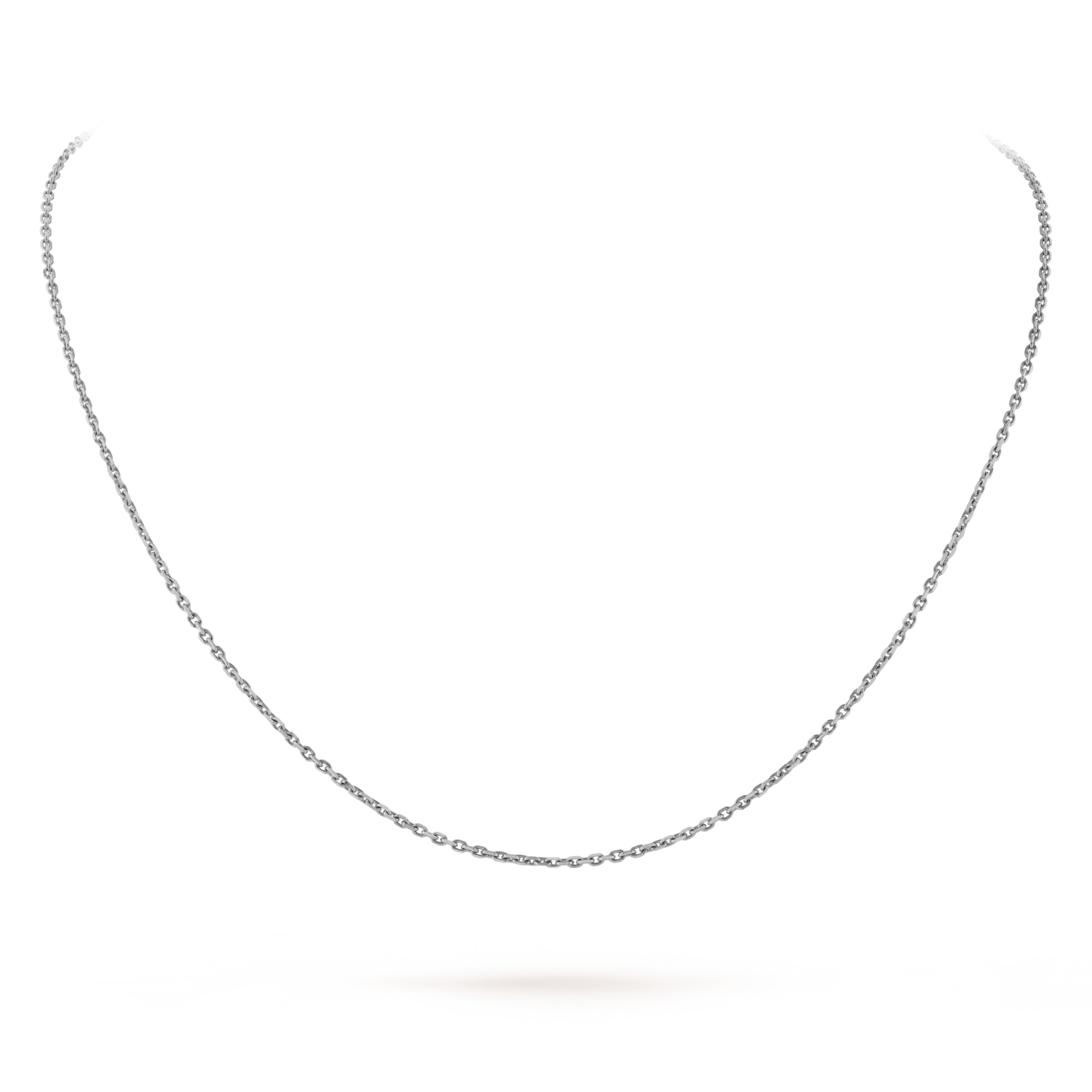 

Цепочка Van Cleef & Arpels Trace, 42 см, 18-ct белое золото