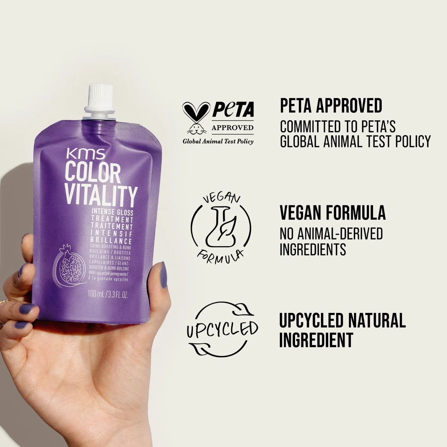 Восстановление цвета волос Colorvitality Intense Restore Treatment Kms, 100 мл — фото 2