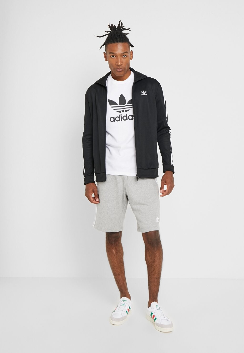 

Футболка с принтом Trefoil Unisex adidas Originals, белый